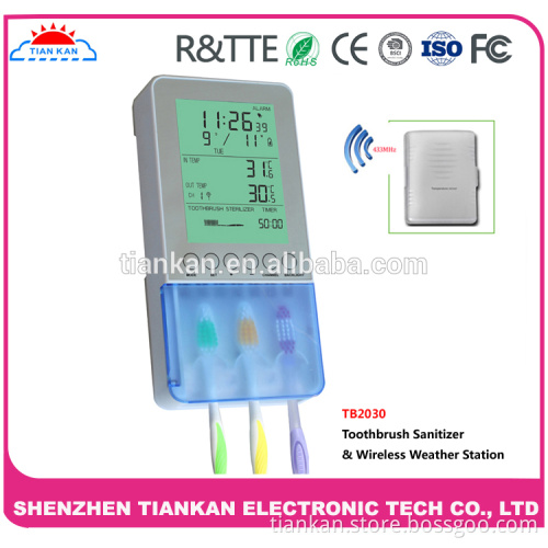 Toothbrush Sanitizer & Wireless Weather Station